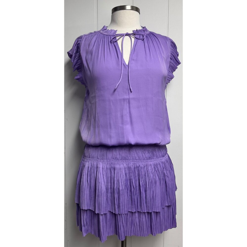 Vienna Pleated Mini Dress